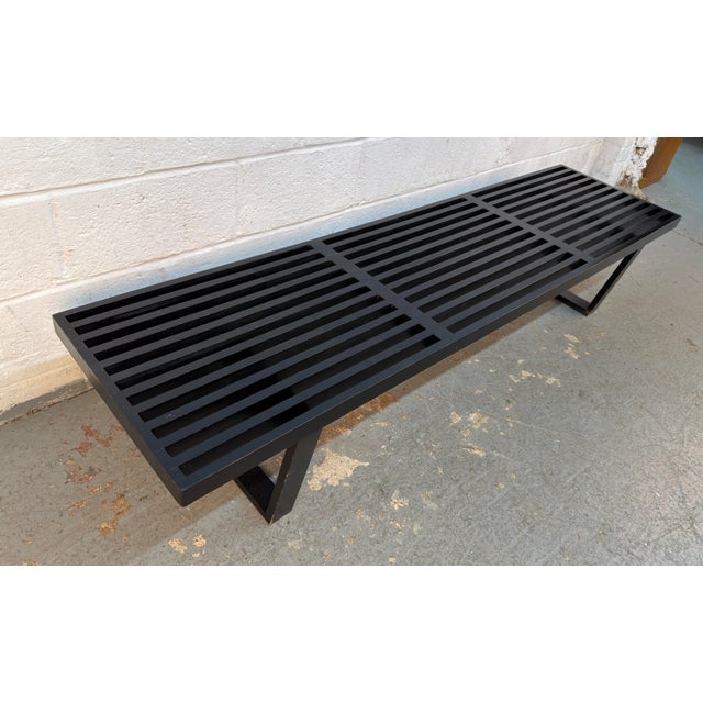 Mid-Century Modern Attributed to George Nelson for Herman Miller Platform Bench For Sale In New York - Image 6 of 11