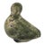 Mid-Century Inuit Soapstone Bird Sculpture, Hand-Carved & Signed in Syllabics For Sale