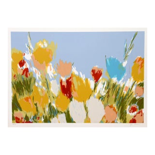 1970s "Day Break" Lithograph by Joan Paley For Sale