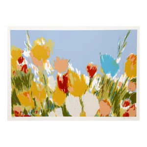 1970s "Day Break" Lithograph by Joan Paley