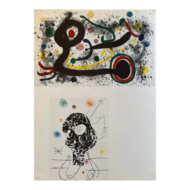 Fine Art Print by Joan Miró, Paris, 1972 For Sale