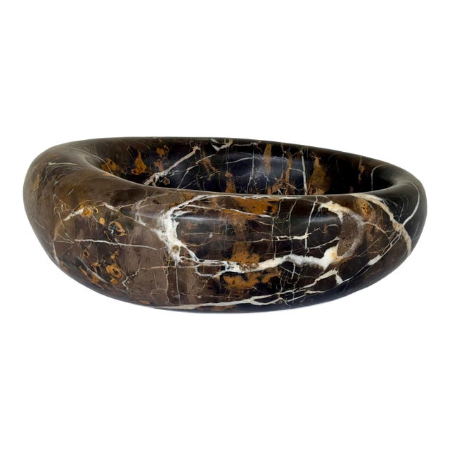 Revelation Modern Michelangelo Marble Swaddle Bowl For Sale