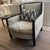 Pristine John Boon Club Chair in Oyster Linen Velvet For Sale - Image 4 of 8
