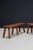 1960s French Primitive Oak Bench with Rich Patina, 1960s For Sale - Image 5 of 15