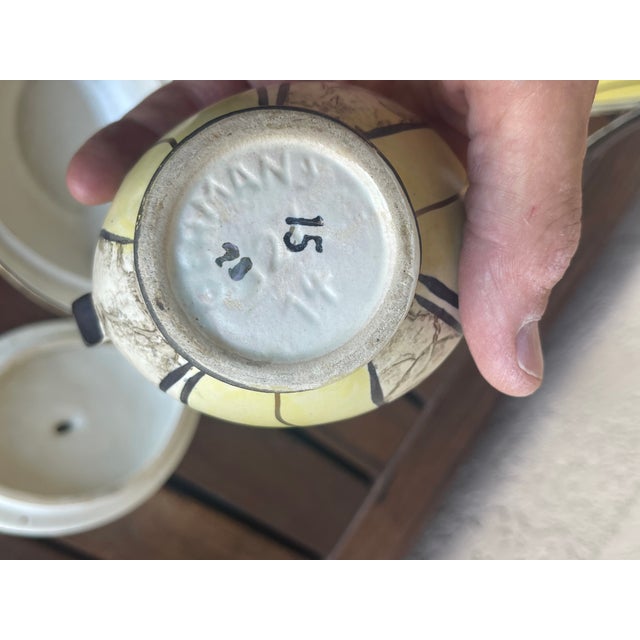 1950s Mid Century Bay Keramik Germany Florenz Art Pottery Collection - Rare For Sale - Image 5 of 9