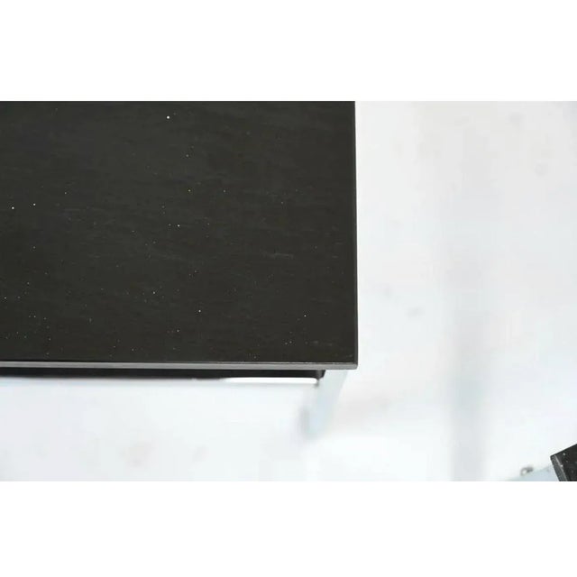 Florence Knoll 1960s Mid Century Chrome and Slate Coffee Table For Sale - Image 4 of 7