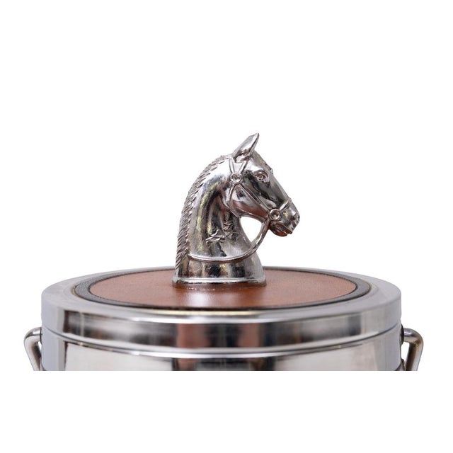 Equestrian Horse Ice Bucket, 1970s For Sale - Image 4 of 8