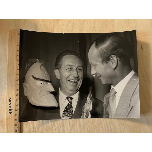 Walter Walt Disney, Original Press Images, 1950s, Photographs, Set of 7 For Sale - Image 11 of 14