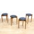 Stunning set of four vintage stools by Legate Furniture of Scotland.&nbsp; These Scandinavian inspired stools where...