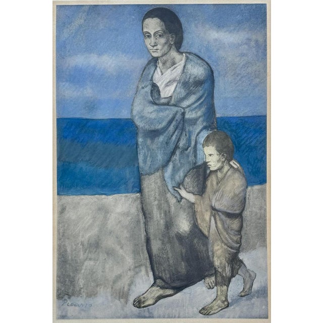 Pablo Picasso, Mother and Child, Lithograph For Sale - Image 5 of 5