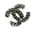 Contemporary Chanel Gunmetal CC Marquise Crystal Brooch For Sale - Image 3 of 3