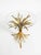 Gold Mid-Century Gilded Floral Side Table with Glass Top by Hans Kögl, 1960s For Sale - Image 8 of 18