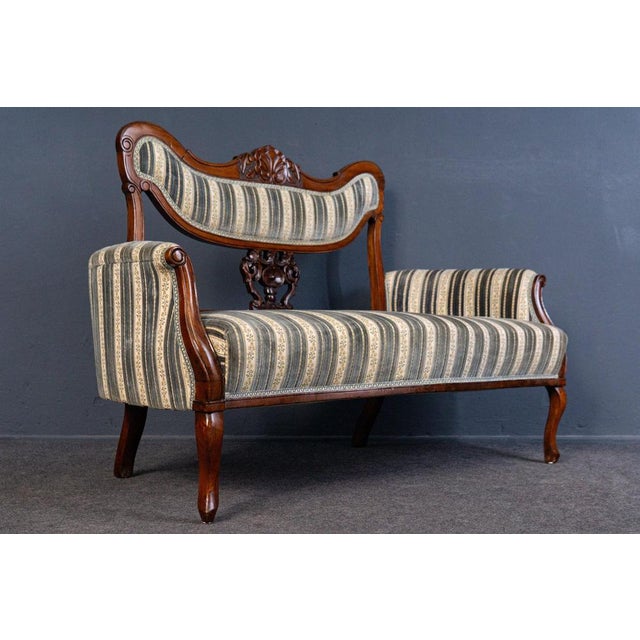 Art Nouveau Sofa, Early 20th Century For Sale - Image 12 of 16