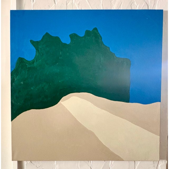 Desert Highway, Acrylic on Canvas in the Style of Bodasca For Sale - Image 11 of 12
