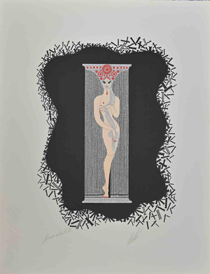 Erté, Nude Le 1, 1968, 1960s, Lithograph