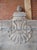 A Grand Carved Limestone 2-Spout Italian Villa Wall Fountain With Arched Basin For Sale - Image 12 of 12