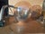 Mid-Century Modern Custom Made Amber Glass Table Lamp in Style of Sarffati For Sale - Image 3 of 7