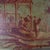 Textile 74" French Trumeau Mirror With Oil on Canvas Chinese Genre Scene Painting 19thC For Sale - Image 7 of 16