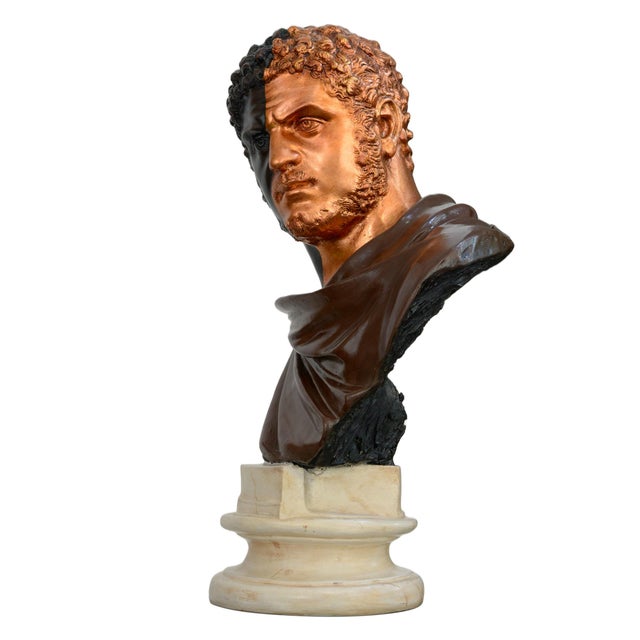 Chiurazzi, Interpretation of a Caracalla, 2000s, Plaster For Sale - Image 3 of 9