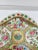 Green 19th Century, Chinese Rose Medallion Porcelain Shrimp Dish - Finely Detailed For Sale - Image 8 of 9
