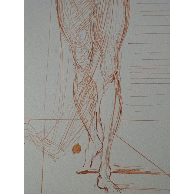 Salvador Dali, Virgil Comforts Dante, Woodcut For Sale - Image 5 of 7