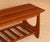 Mid-Century Modern Mahogany Coffee Table with Magazine Rack, 1960s For Sale - Image 4 of 7