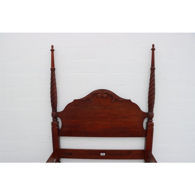 Ethan Allen British Classics Queen Plantation Poster Bed Chairish