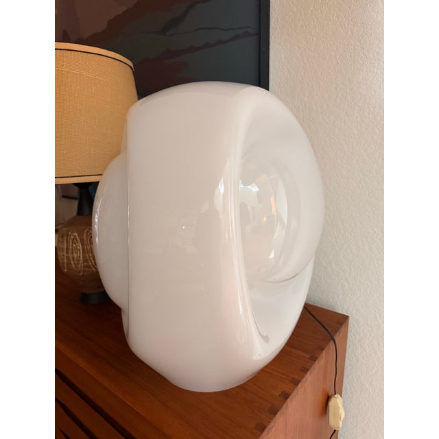 Large 1970 “Munega” Murano Glass Lamp by Luciano Vistosi For Sale - Image 11 of 12