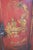 Vintage Asian Hand Painted Red Storage Cabinet For Sale - Image 9 of 11