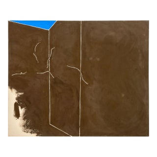 Jack Roth "Idem 18" Acrylic on Canvas, 1982 For Sale