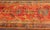 Early 20th Century Red and Light Blue Wide Antique Turkish Oushak Gallery Runner For Sale - Image 5 of 18