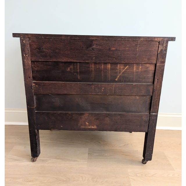 Antique Primitive Oak Jelly Cupboard Cabinet North Carolina For Sale - Image 9 of 18