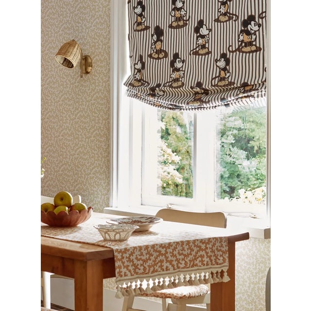 Traditional Sanderson Mickey Stripe Fabric in Sea Salt - a Sample For Sale - Image 3 of 3