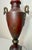 Antique Handmade Painted French Red Tole Toleware Swan Metal Table Lamp Light For Sale - Image 12 of 18