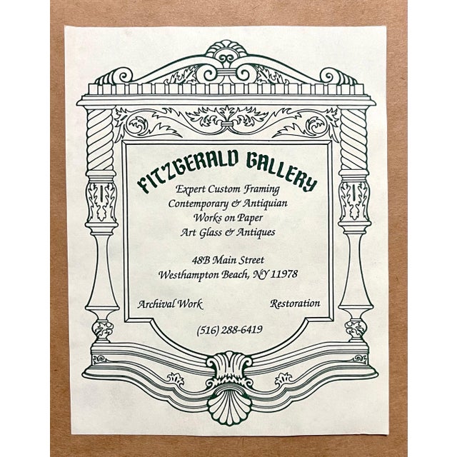 Green Malcah Zeldis, Malcah Zeldis Folk Art Gouache Moses Bible Painting Self Taught Outsider Artist, 1982 For Sale - Image 8 of 9