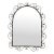20th Century French Wrought Iron Wall Mirror For Sale