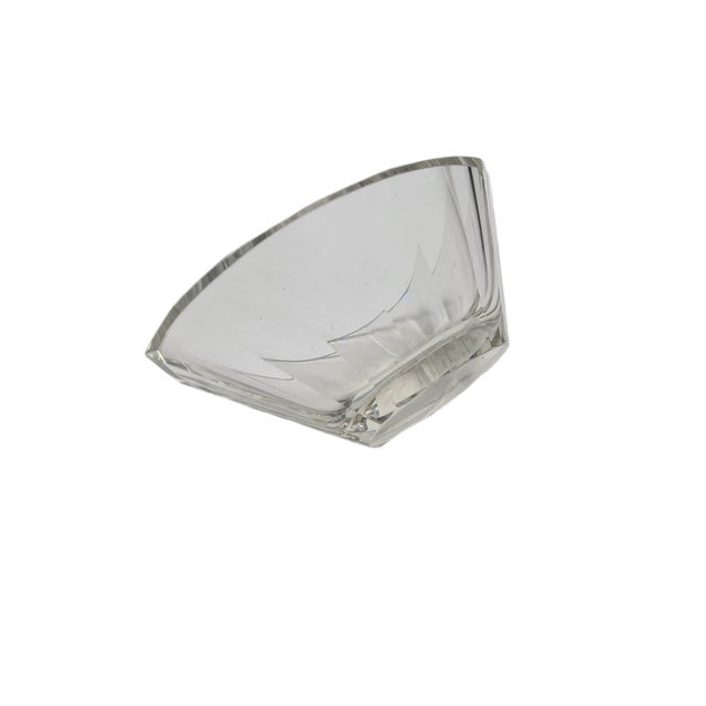 Glass Art Deco Transparent Jardiniere from Moser, 1930s For Sale - Image 7 of 16