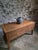 Antique French flour chest dating from the 19th century. Made from solid oak, with a large hinged top that opens to reveal...