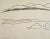 Mid-Century Modern 1960s Frank Wallace Caspian Sea Modern Drawing For Sale - Image 3 of 3