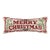 Christmas At The North Pole Merry Hook Pillow 10" x 26" For Sale