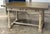 Oyster Gray Lexington Twilight Bay Shelter Island Rectangle Bistro Table / Kitchen Island With Hammered Metal Top For Sale - Image 8 of 10