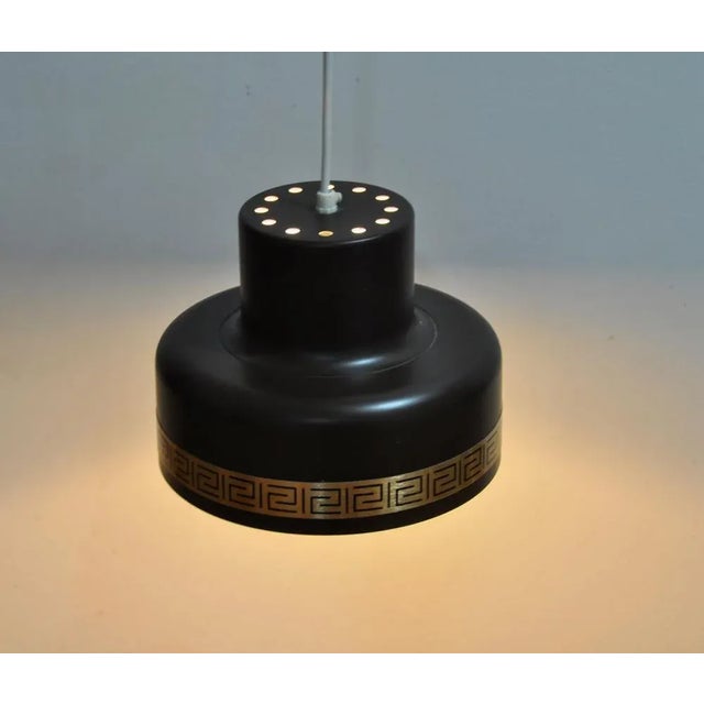 Danish Brown Lamp from Vitrika For Sale - Image 4 of 11