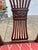 Wood Vintage Mahogany Set of 4 English Chippendale Style Dining Chairs Ball and Claw Feet For Sale - Image 7 of 17