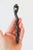Vintage Black Cast Iron Cobra Snake Wall Hook For Sale In Milwaukee - Image 6 of 7