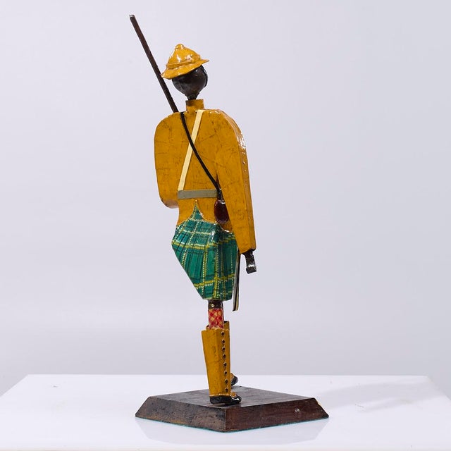 Metal Manuel Felguerez Mid Century Metal Toy Soldier For Sale - Image 7 of 8