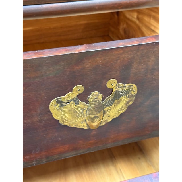 Lord Co. Japanese Gilt-Mounted Tansu Chest, Vintage For Sale In San Francisco - Image 6 of 12