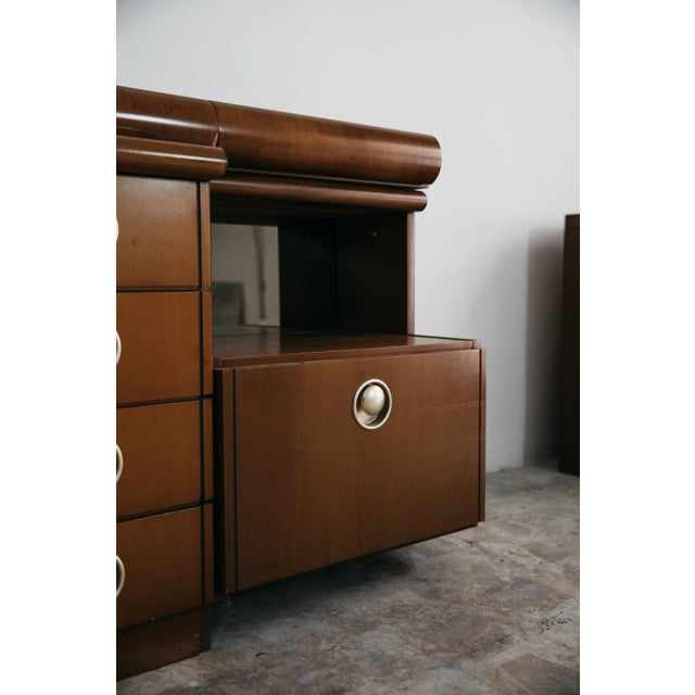 Low Vintage Modernist Asymmetrical Sideboard, 1960s For Sale - Image 6 of 8