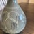1970s Mid-Century Studio Celadon Double-Gourd Vase With Inlaid Lotus and Medieval Seal Mark For Sale - Image 4 of 12