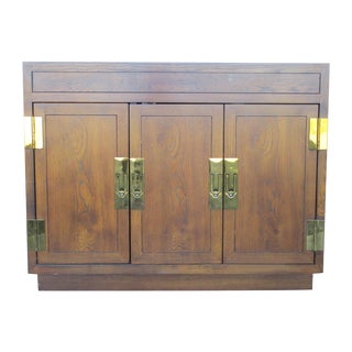 Henredon Campaign Buffet Server For Sale