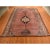 1900 12'6"x19'6" Dark Coral Antique Persian Bakshaish Even Wear Wool Hand Knotted Rug For Sale - Image 4 of 11